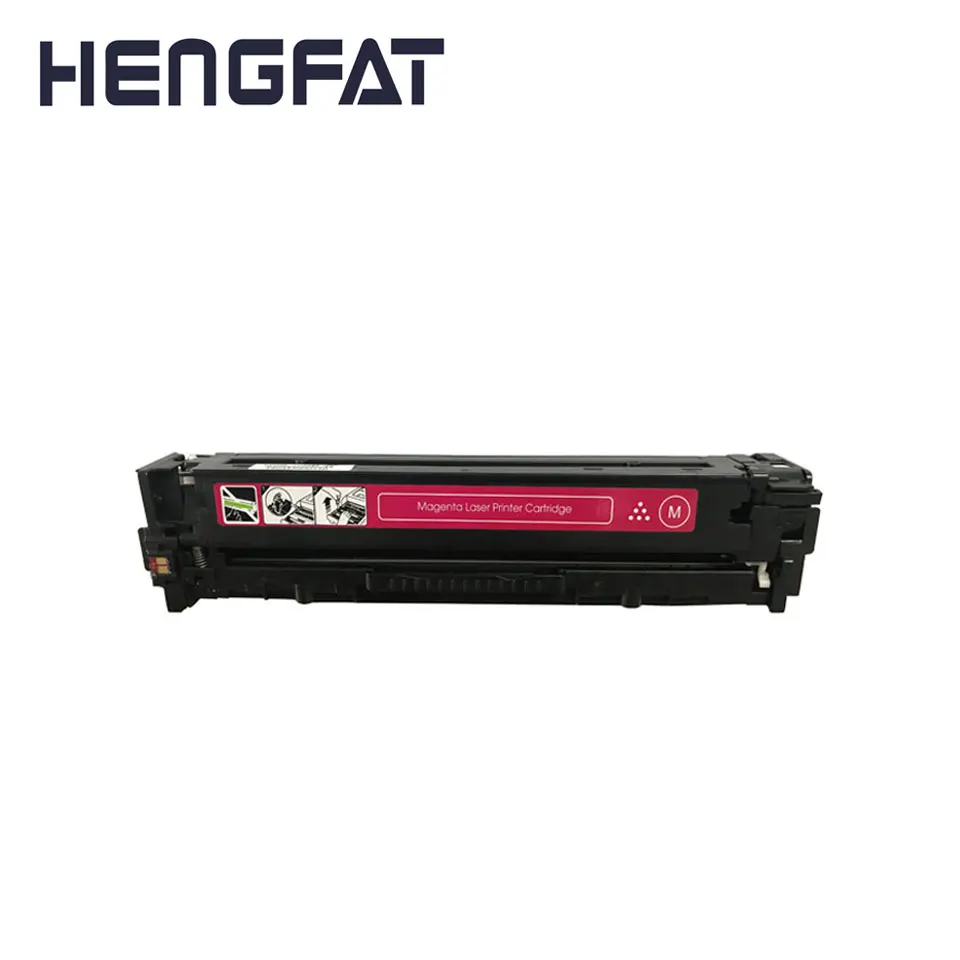 Совместимый цветной картридж с тонером CB540A CB541A CB542A CB543A 203A для HP LaserJet CP1215 CP1515n CP1518ni