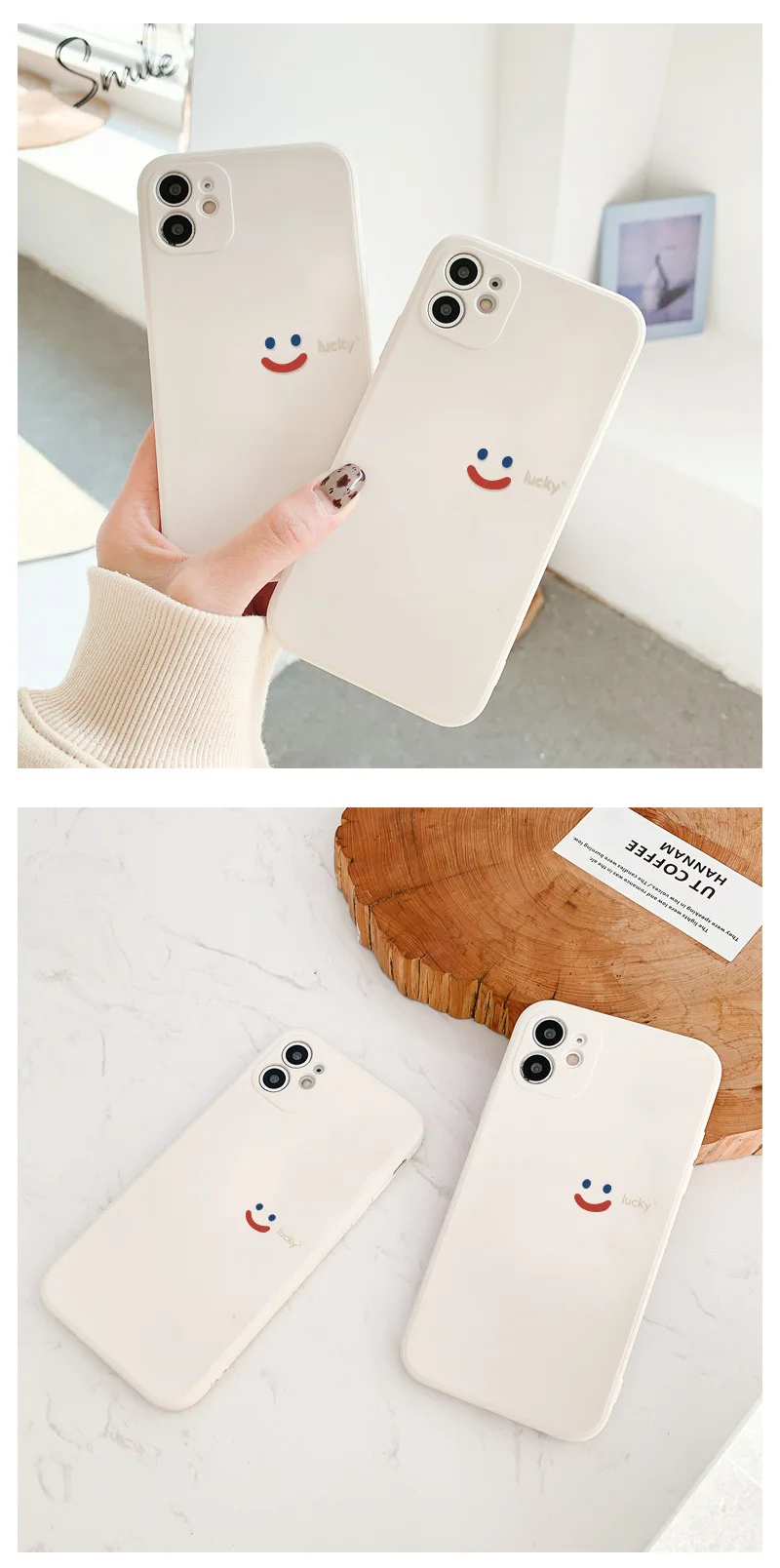 

Ins Creative Smiley Apple 12 Apple 11 Mobile Phone Shell Rubik's Cube Drop 12pro Protective Cover Se2 All-inclusive Xr Soft Shel