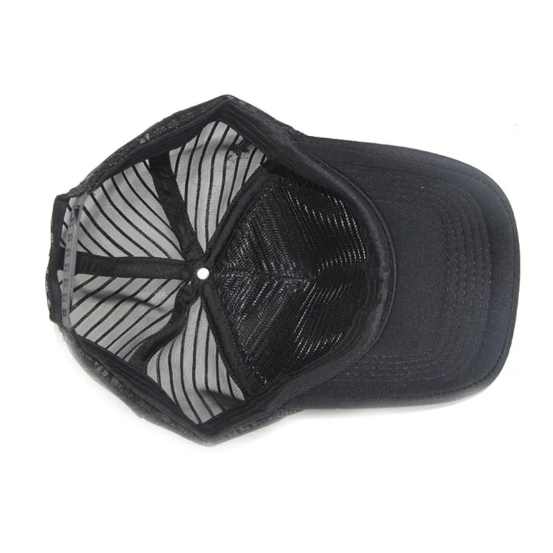 Летняя Snapback хип хоп дышащая бейсбольная Кепка Сетка солнцезащитные кепки