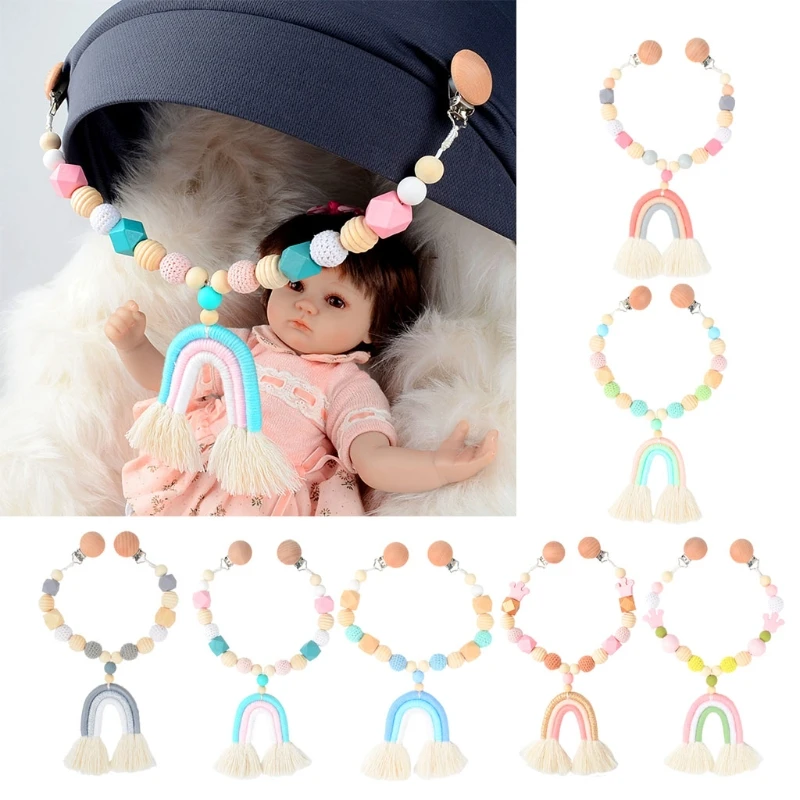 

Деревянная коляска-зажим для соски-пустышки