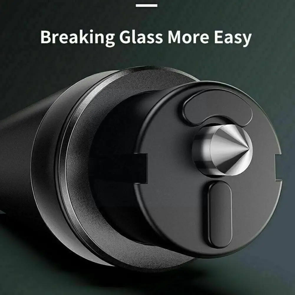 

Car Safety Hammer Auto Emergency Glass Window Breaker Cutter Seat Emergency Belt Car Life-Saving Escape Tool X6R4