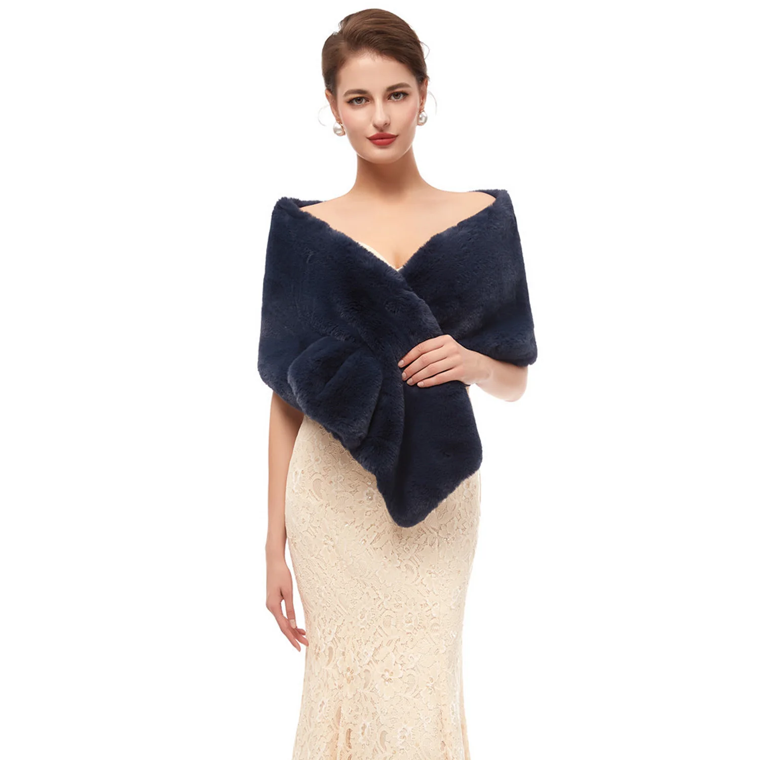 Новинка свадебное болеро жакет для леди зимний вечерний накидка теплые