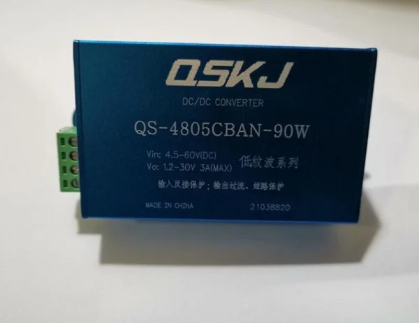 QS 4805CBAN 90W DC Авто ускоритель понижающий преобразователь Вход 4 5 60V постоянного тока
