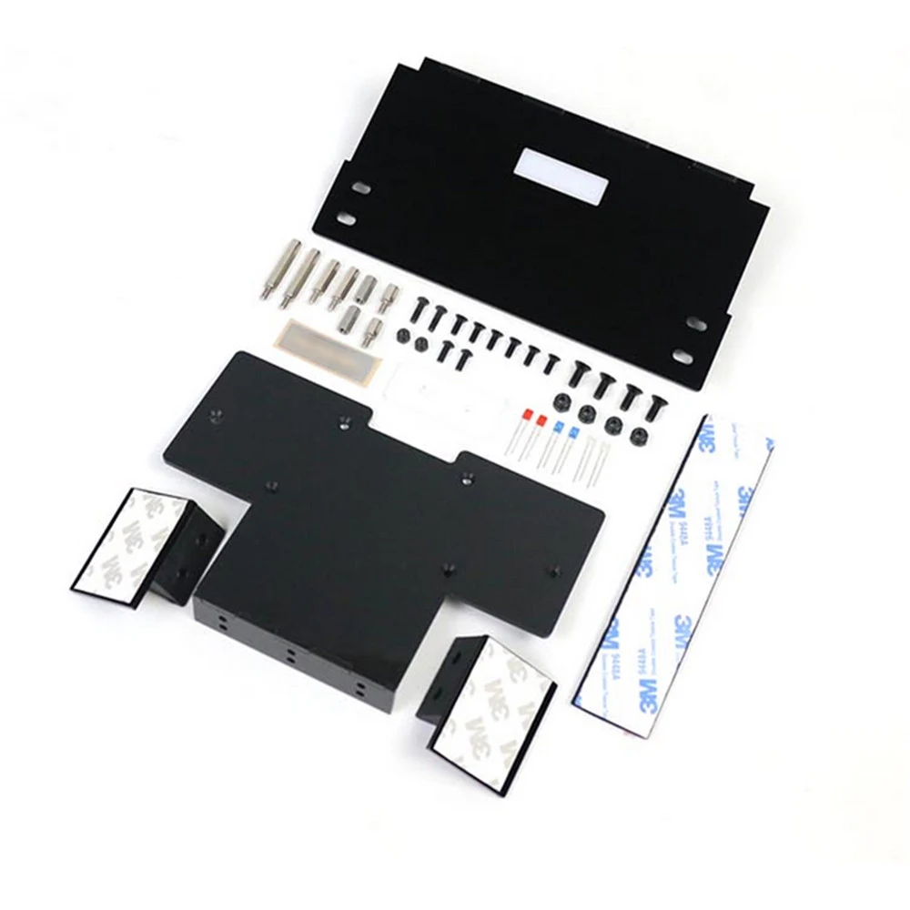 

2.5mm Acrylic Cab Floor Board Battery Holder Mount Kit for Tamiya Scania 56323 1/14 RC Car Upgrade Parts