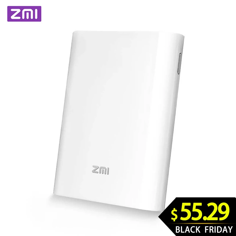 ZMI 4G Wifi роутер 7800 мАч Внешний аккумулятор беспроводной wifi повторитель 3G4G роутер Мобильная точка доступа 7800 мАч Внешний аккумулятор MF855