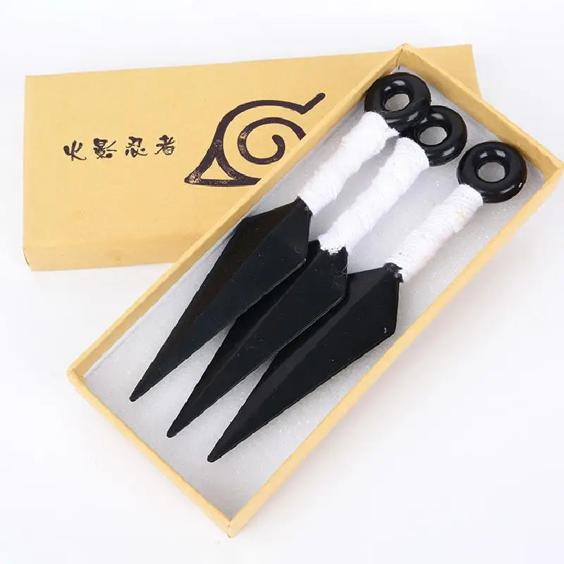 

Anime Sword Ninja Weapon Accessory Darts Kunai Shuriken Throwing Weapon Cosplay Plastic Ninja Prop Espada Toy For Teens