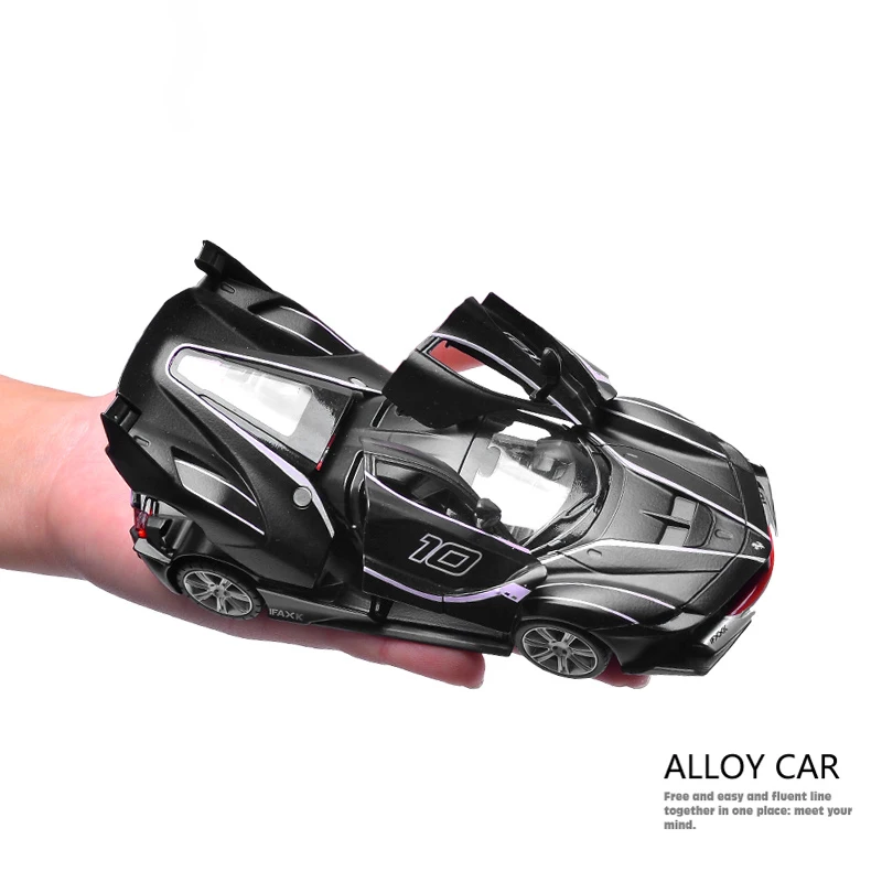 Модель автомобиля из сплава Ferraris Laferrari FXXK 1:32 Литые и игрушечные автомобили