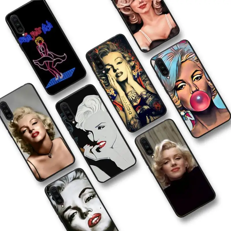 

Marilyn Monroe With a Cat Phone Case For Xiaomi mi9 mi8 F1 9SE 10lite note10lite Mi8lite Coque for xiaomi mi5x