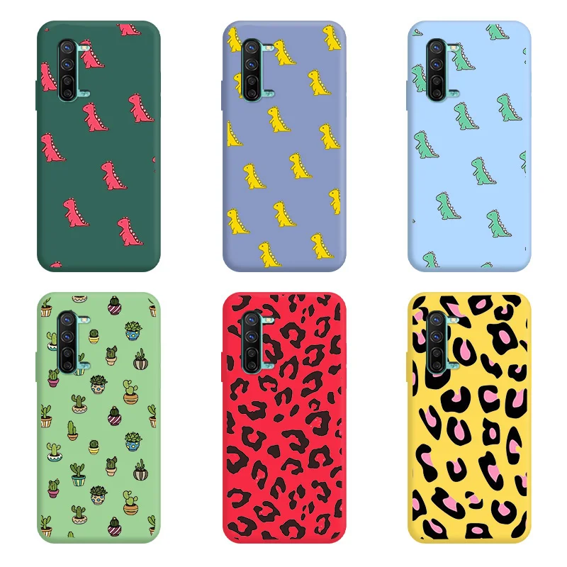 

Dinosaur TPU Soft Shell For OPPO Realme V5 K7X X7 X7Pro Ultra Case Silicone Matte Personality Trend Fundas For Realme x7