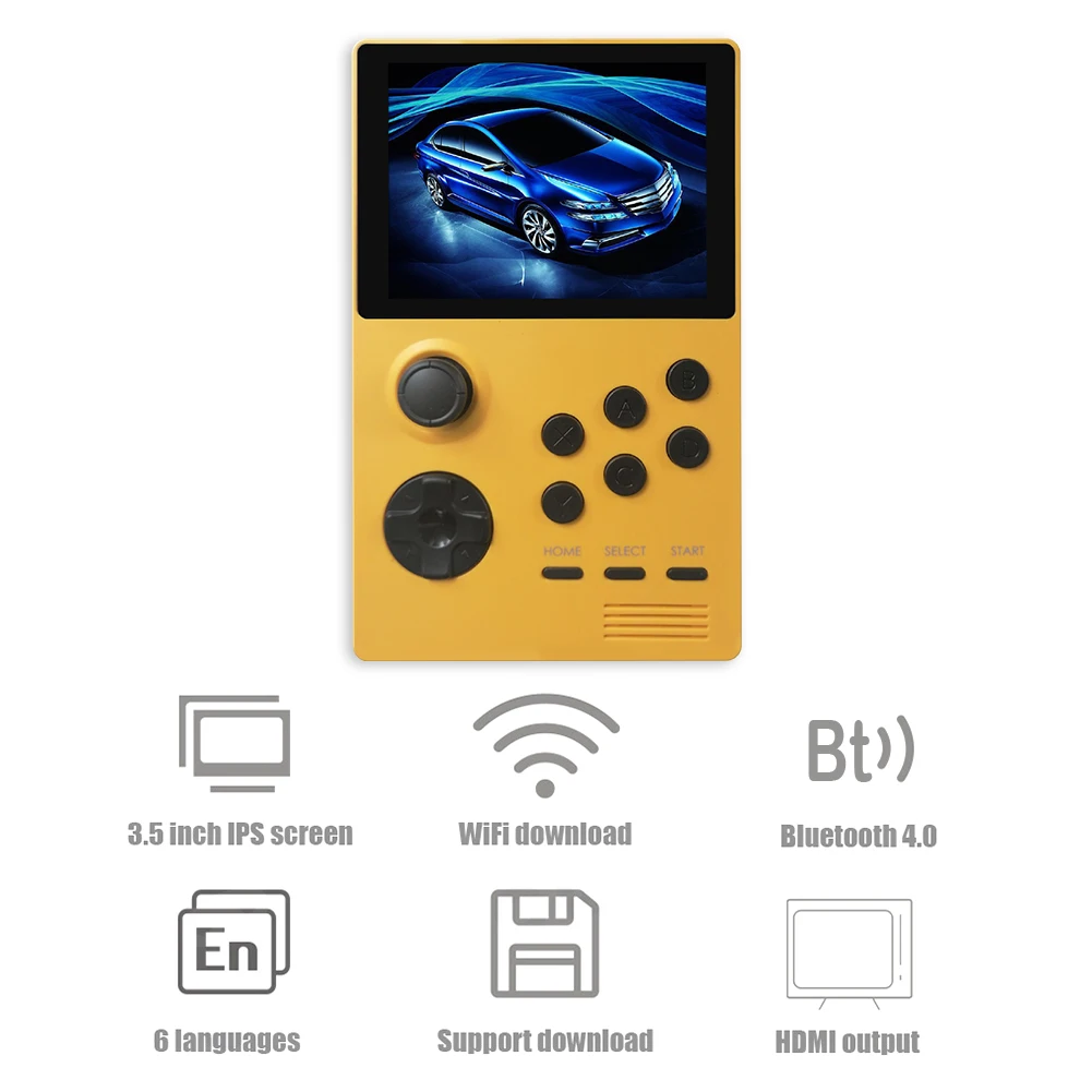 Приставка Pandora's Box Android Supretro портативная игровая консоль IPS экран 3000 + игр 30 3D Wi-Fi