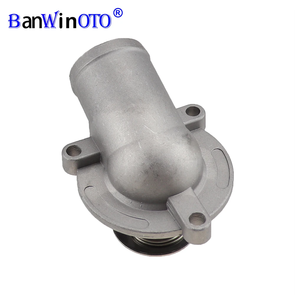 

Aluminium Engine Thermostat Housing Coolant Pipe Fit For Mercedes Benz Ssangyong Musso Daewoo M 1993-2009 1112000315 1112030375