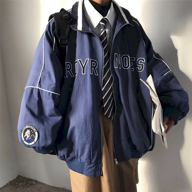 

2021 spring letter jacket new all-match preppy style baseball uniform women men's jacket loose thin casual lovers cool wear coat