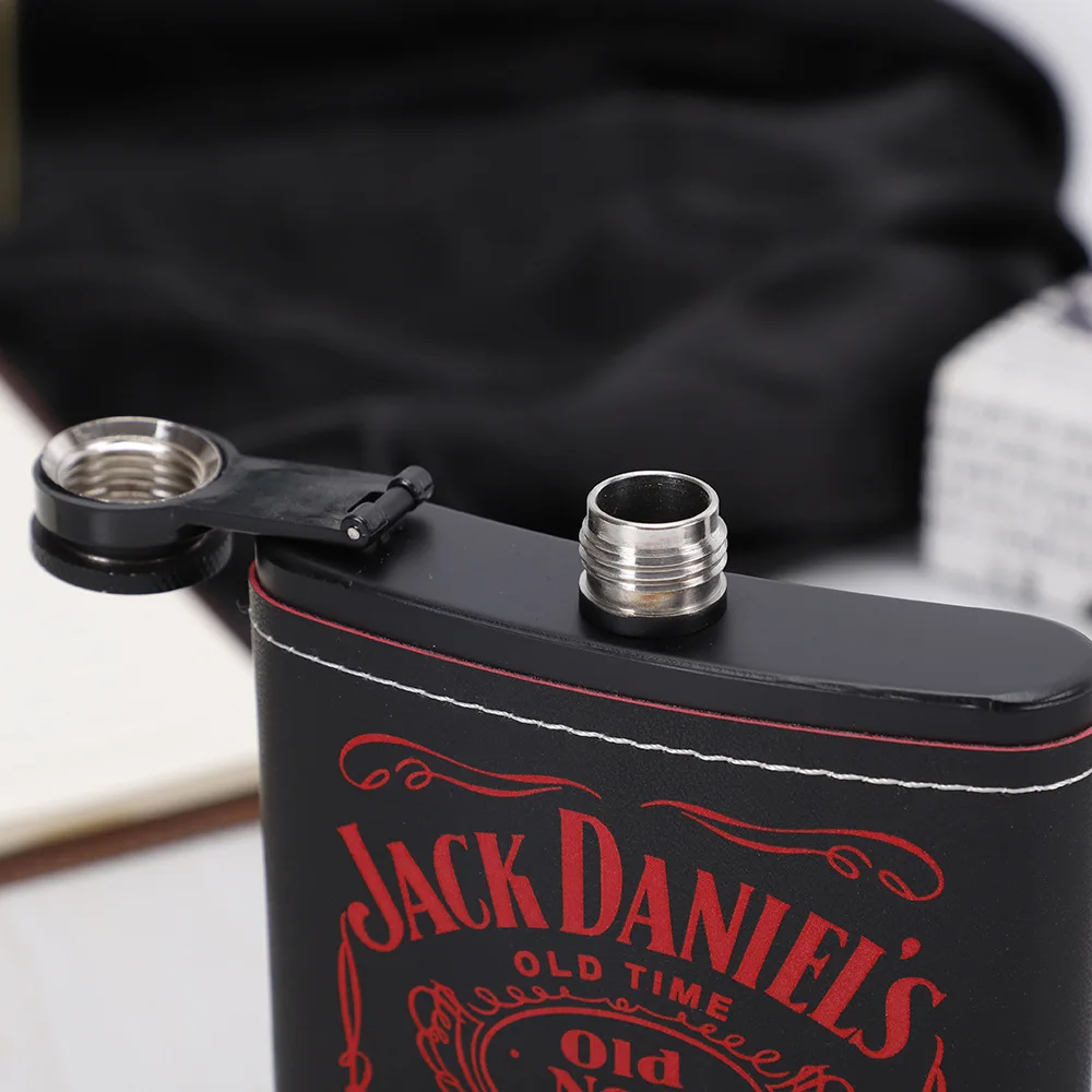 

Hot selling stainless steel wine pot black spray paint wine pot portable outdoor