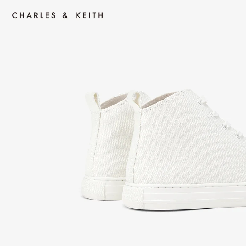 CHARLES＆KEITH Новинка на Весну 2020 CK1 71700035Женские Кроссовки ремешок Сплошной цвет