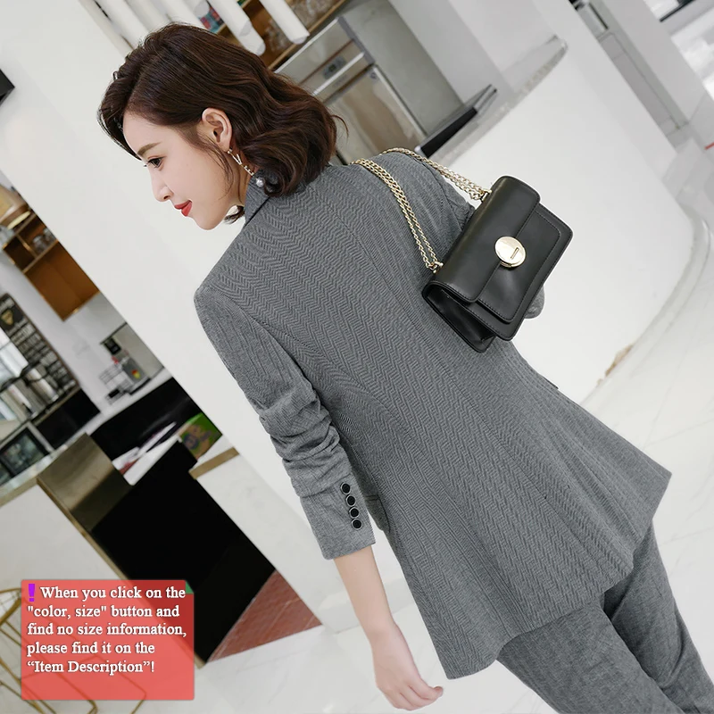 Lenshin/Высококачественный комплект из 2 предметов Мягкий удобный деловой костюм в