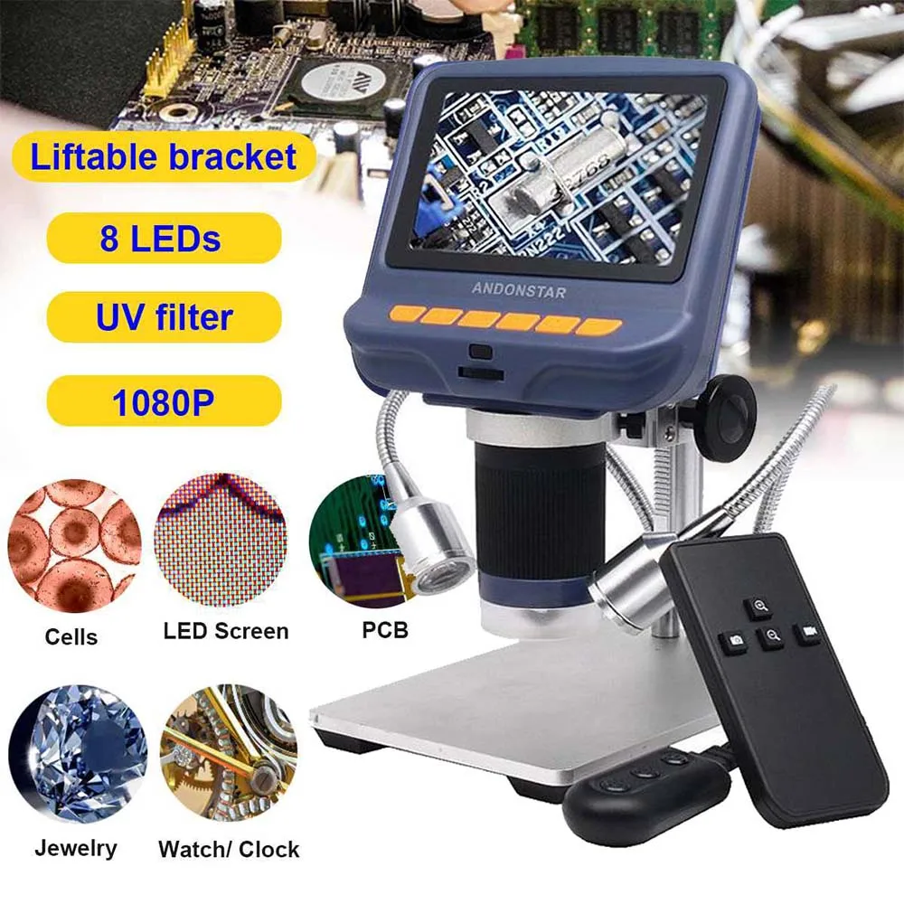 Цифровой Микроскоп USB микроскоп для ремонта телефона паяльный инструмент BGA SMT