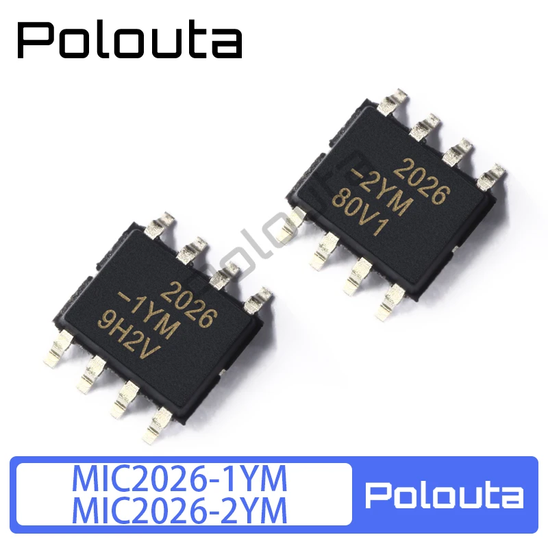 

10 Pcs MIC2026-1YM/2YM-TR SOP8 Dual Channel Power Distribution Switch Acoustic Components Kits Arduino Nano Integrated Circuit