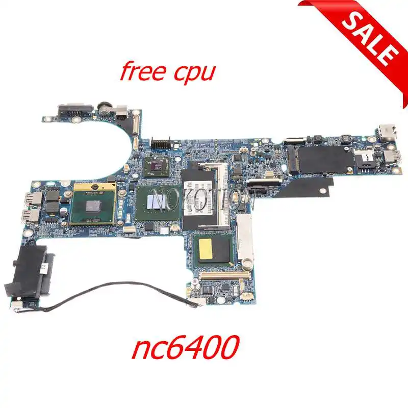 

NOKOTION 418904-001 430495-001 Laptop motherboard For HP NC6400 945PM DDR2 X1300 Graphics free cpu