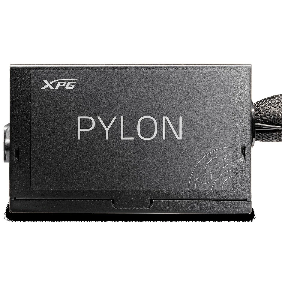 Блок питания для пк игровой XPG PYLON450B чёрный (450 Вт PCIe 2шт ATX v2.31 Active PFC 120mm Fan 80 Plus