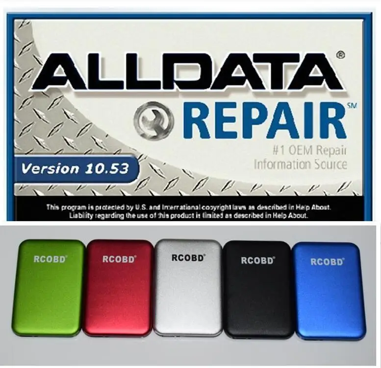 Программное обеспечение Alldata 10 53 и M itchell ondemand все данные для ремонта авто подходит