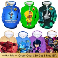 womens clothing kids game cartoon hoodies printed buzz clothes for child boy girl crow star hoodie 3d print sweatshirts