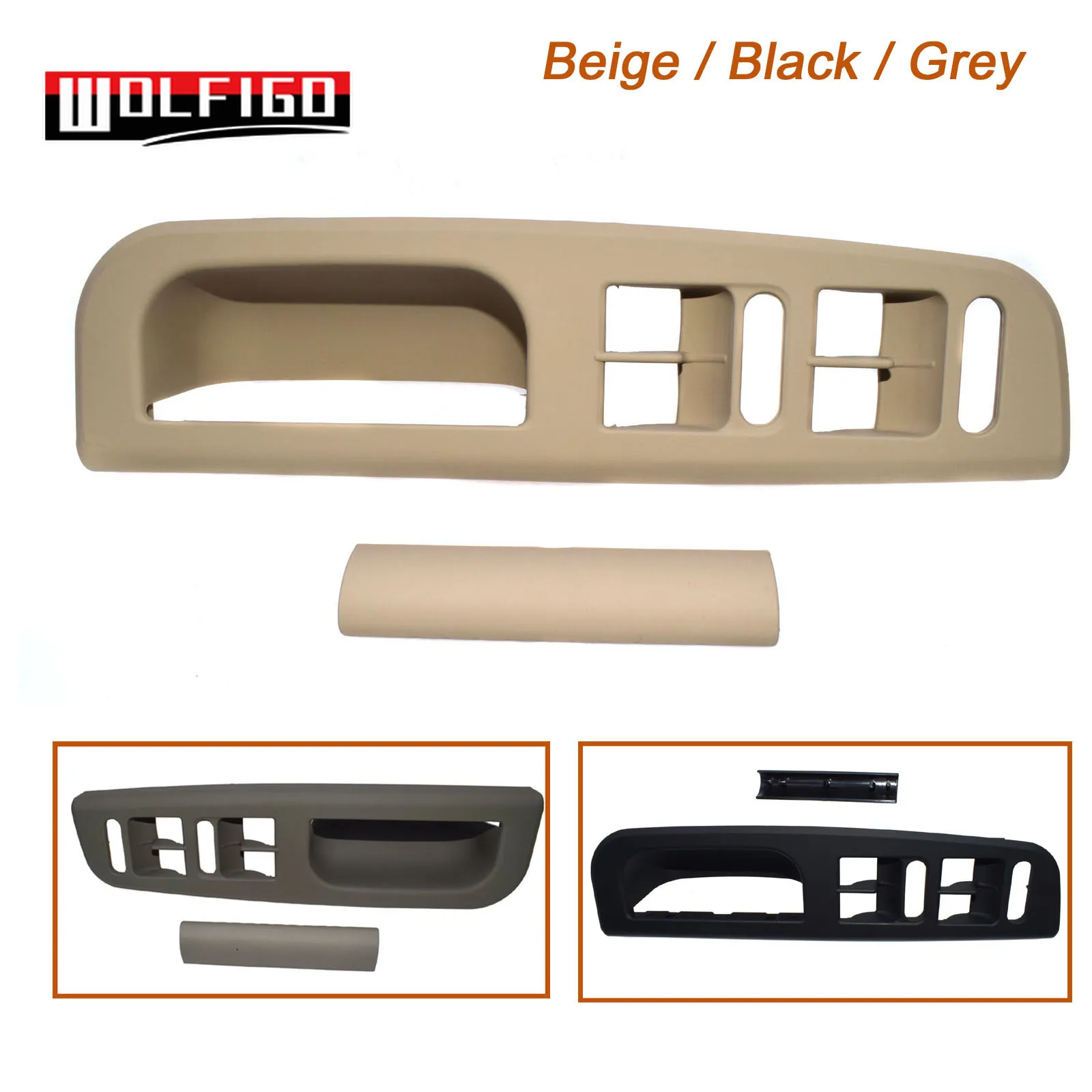 Комплект из 2 предметов WOLFIGO переключатель передней и левой дверей панель с