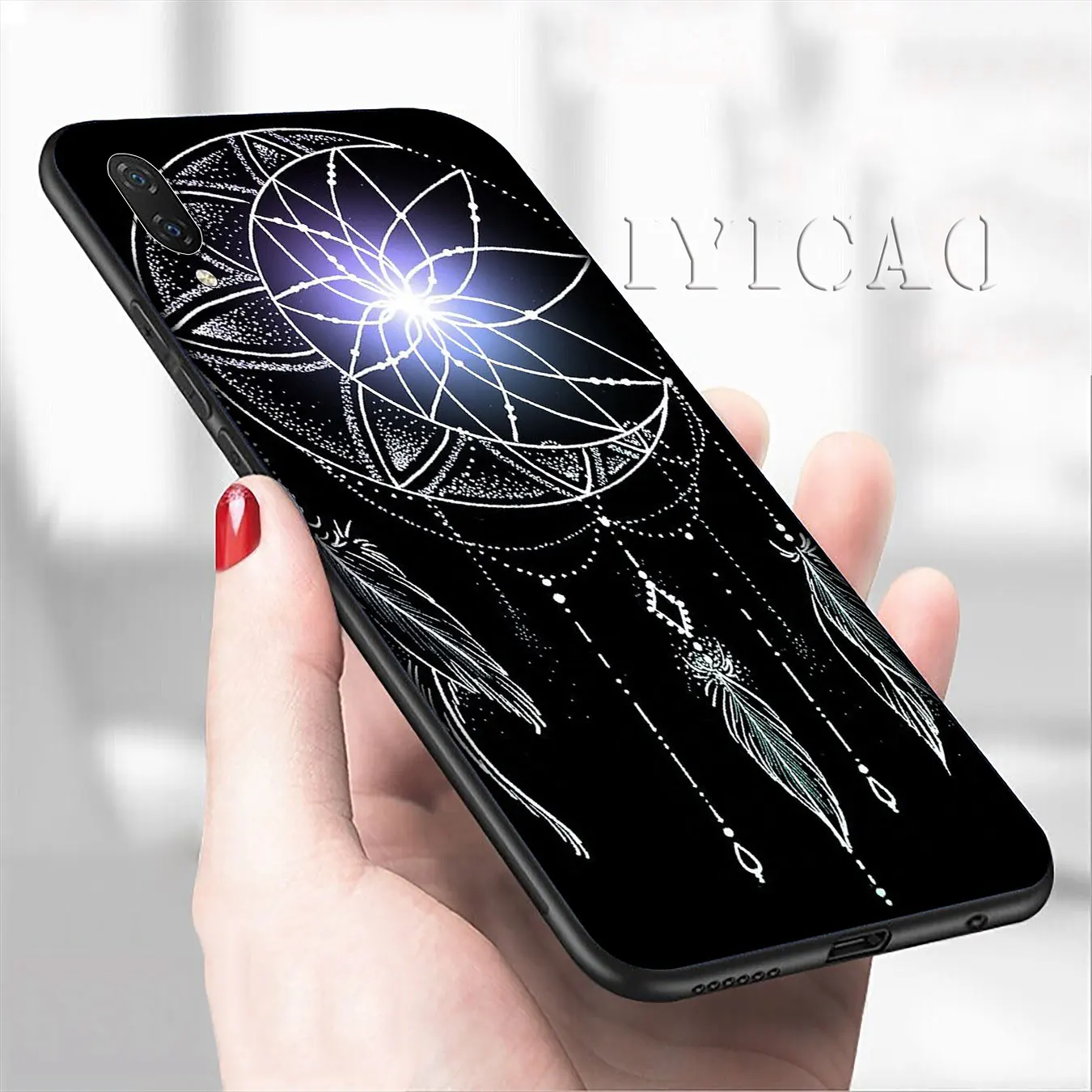 IYICAO эстетический мягкий чехол для телефона с золотой Луной и солнцем Xiaomi Mi 10 9 9T A3