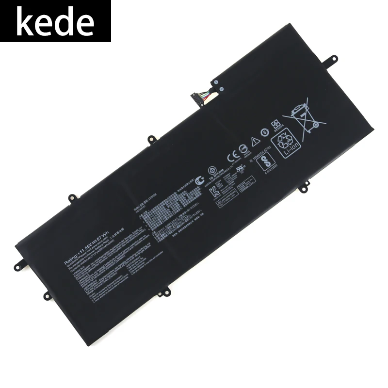Kede аккумулятор для ноутбука C31N1538 для Asus ZenBook Q324UA UX360UA встроенный 11,55 в 57wh