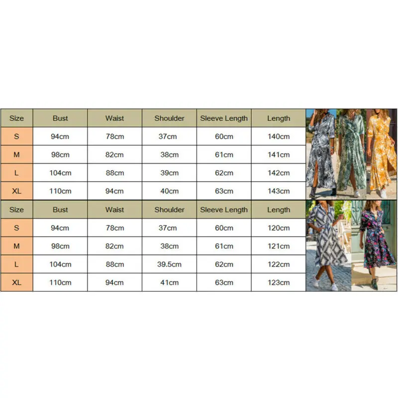 Женское платье рубашка средней длины праздничное с длинным рукавом и цветочным