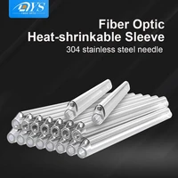1000pcs protection epissure bare fiber optic splice protector tubo cable heat shrink tube protector sleeves single steel rod