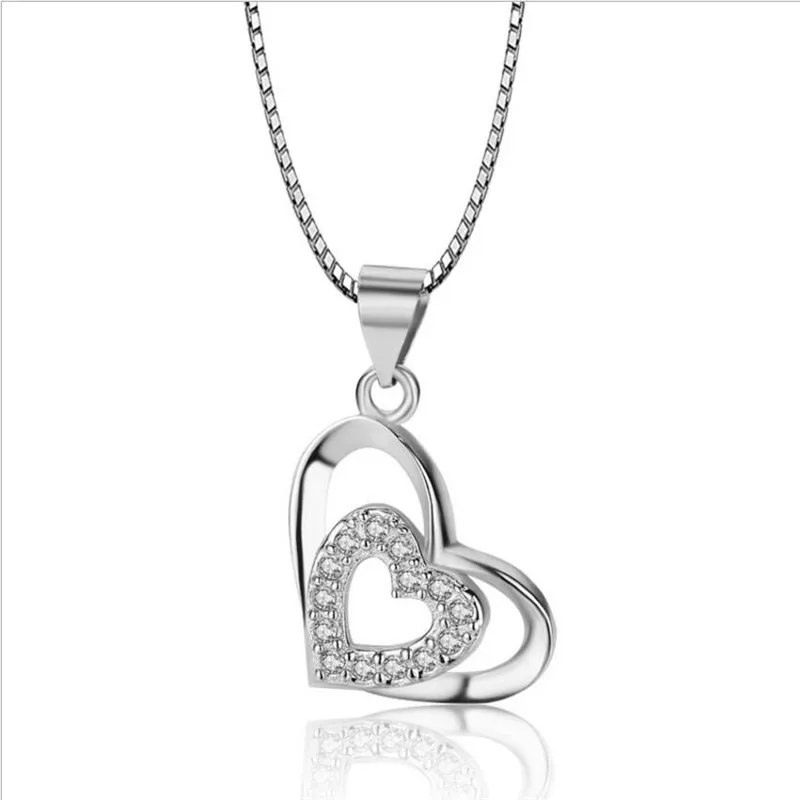 Новое поступление женское серебряное ожерелье 925 пробы винтажное ювелирное