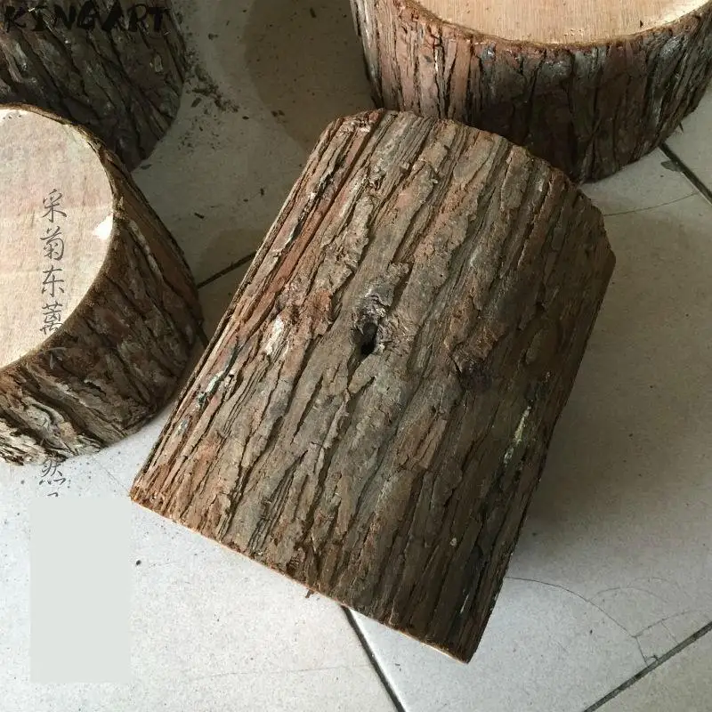 Ретро Барный стул для фотосессии пихта дерево пень барный деревянный