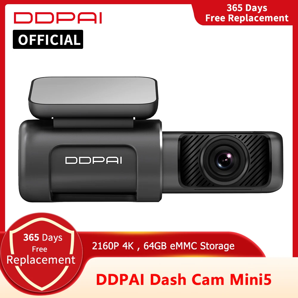 Видеорегистратор DDPAI Mini 5 UHD DVR Android 4K Wifi GPS | Автомобили и мотоциклы