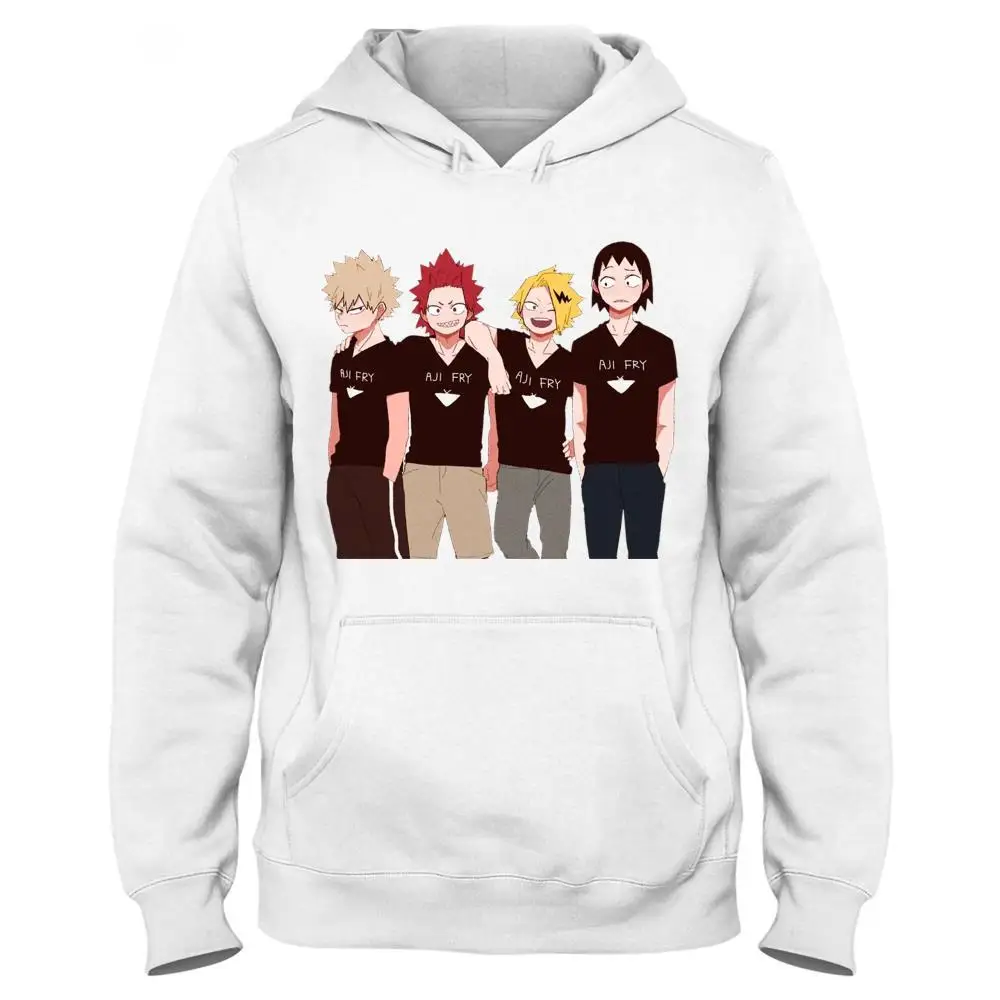 

My Hero Academia Printing Graffiti Fashion Thick Hoody with Pocket Leisure Unisex Sweatsuit
