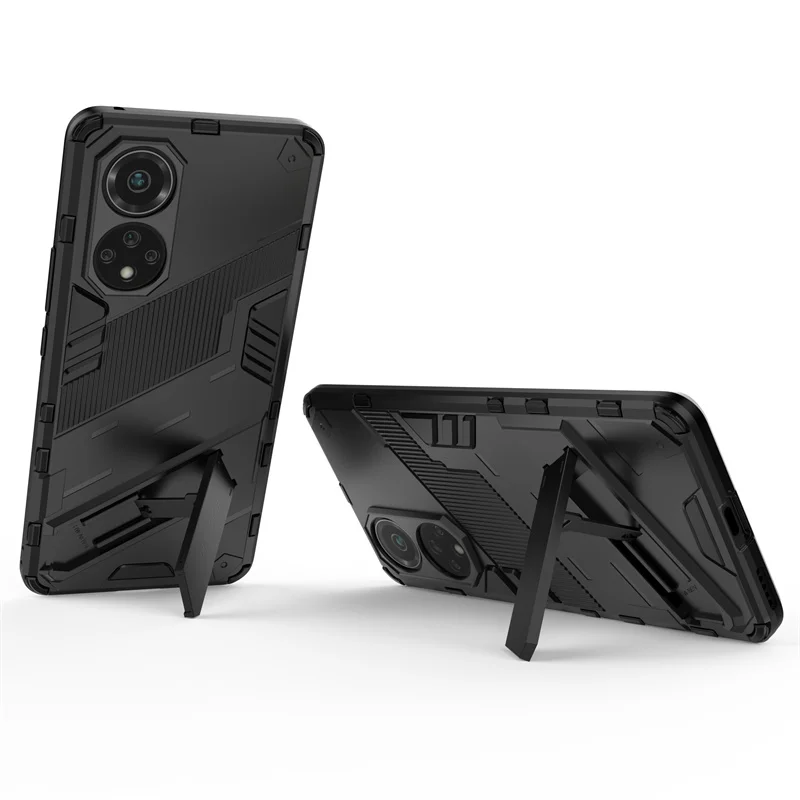For Huawei Nova 9 Cover For Huawei Nova 9 Honor 50 Capas Bumper Armor Kickstand Back Holder Cover For Huawei Nova 8 8i 9 Fundas