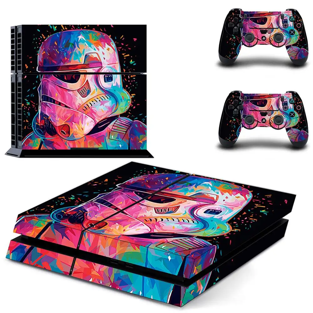 Звездные войны полное покрытие лицевые панели PS4 наклейка на кожу для PlayStation 4