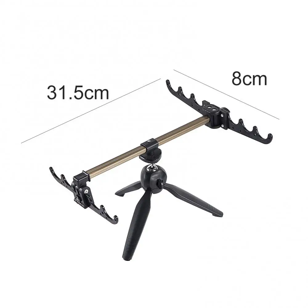 

50%HOTPortable Adjustable Ice Fishing Pole Bracket Fish Rod Holder Stand Accessory