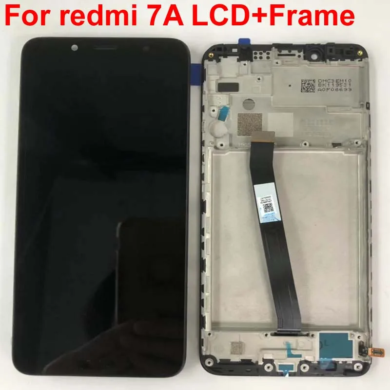 Для 5,4" Xiaomi Redmi 7A MZB7995IN ЖК-дисплей с рамкой+ сенсорная панель дигитайзер для Xiaomi Redmi 7A