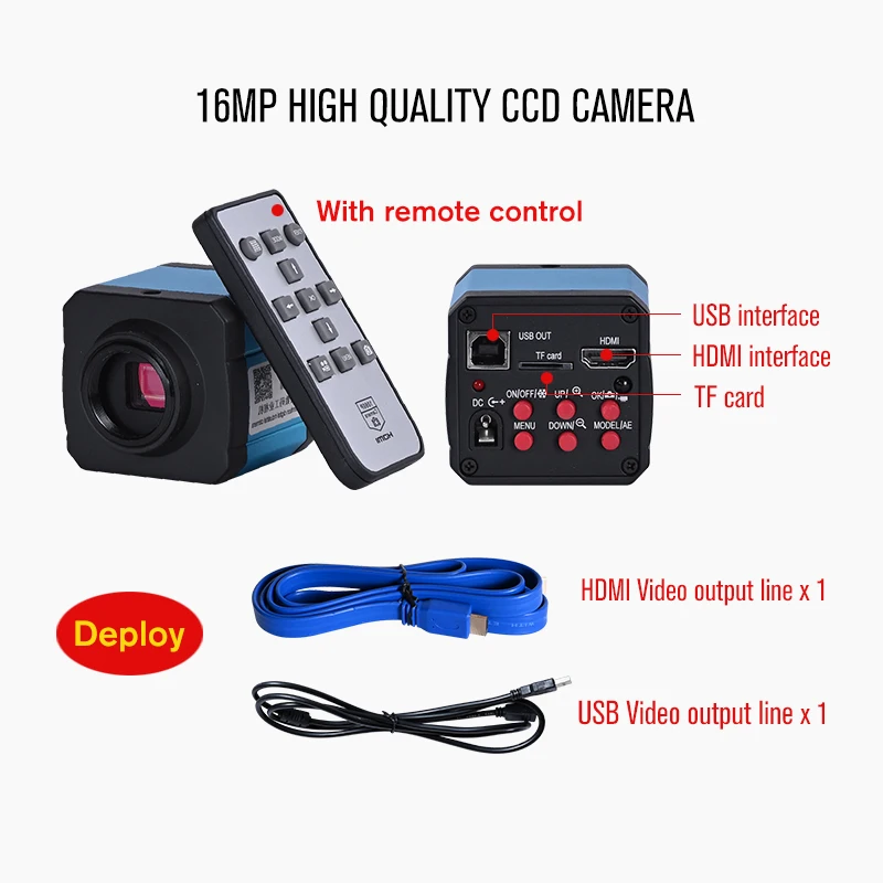 Профессиональный лабораторный биологический HD тринокулярный микроскоп с зумом