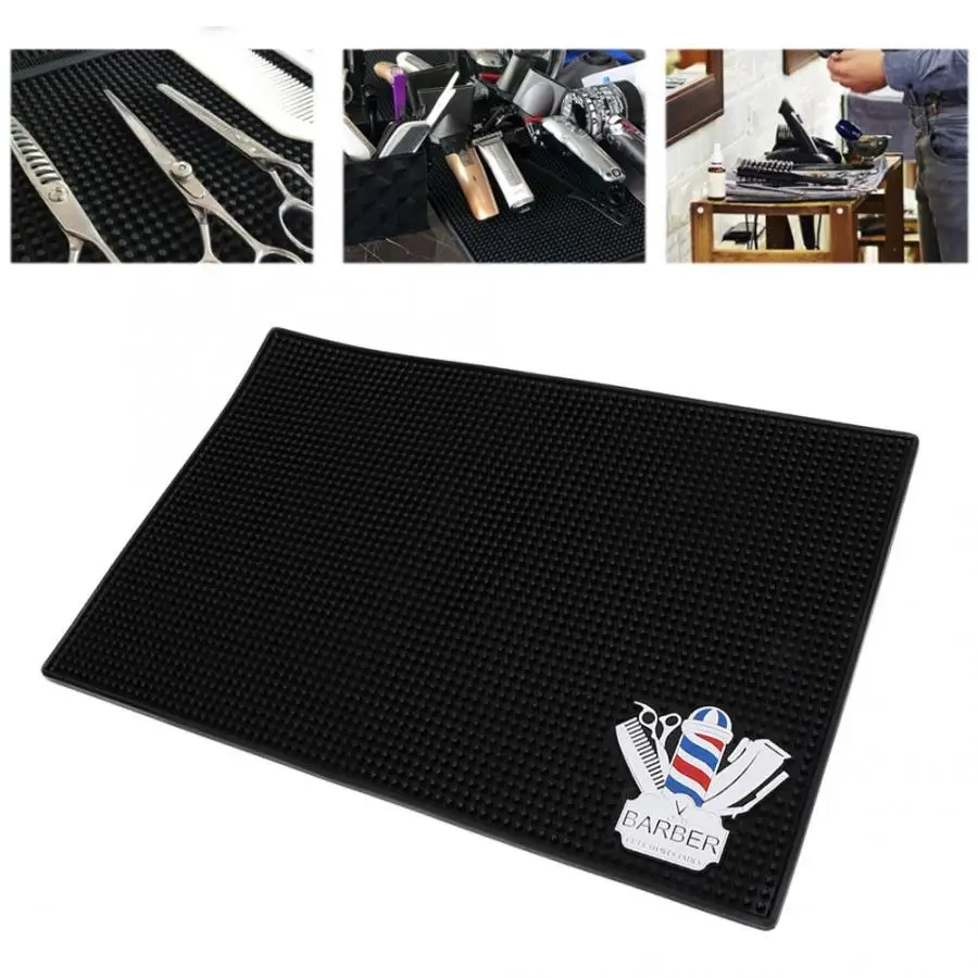 

Hair Diffuser Professional Salon Desktop Non-Slip Pad Flexible Barber Shop Haircut Heat Insulation Mat Curly Hair
