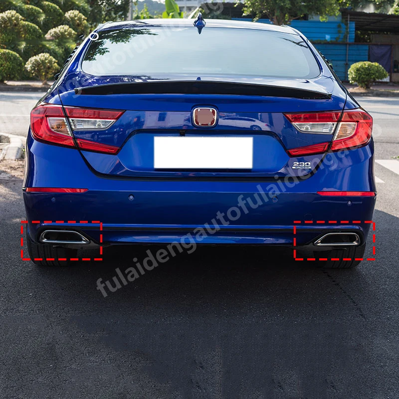 Для Honda Accord 10th выхлопная труба наконечник выхлопной трубы модифицированный upgrade kit автомобильный Стайлинг