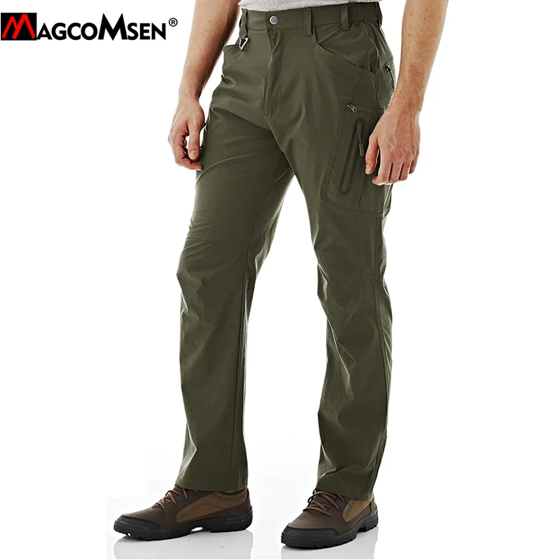 Брюки MAGCOMSEN мужские армейские Повседневные Дышащие Тонкие тактические штаны в