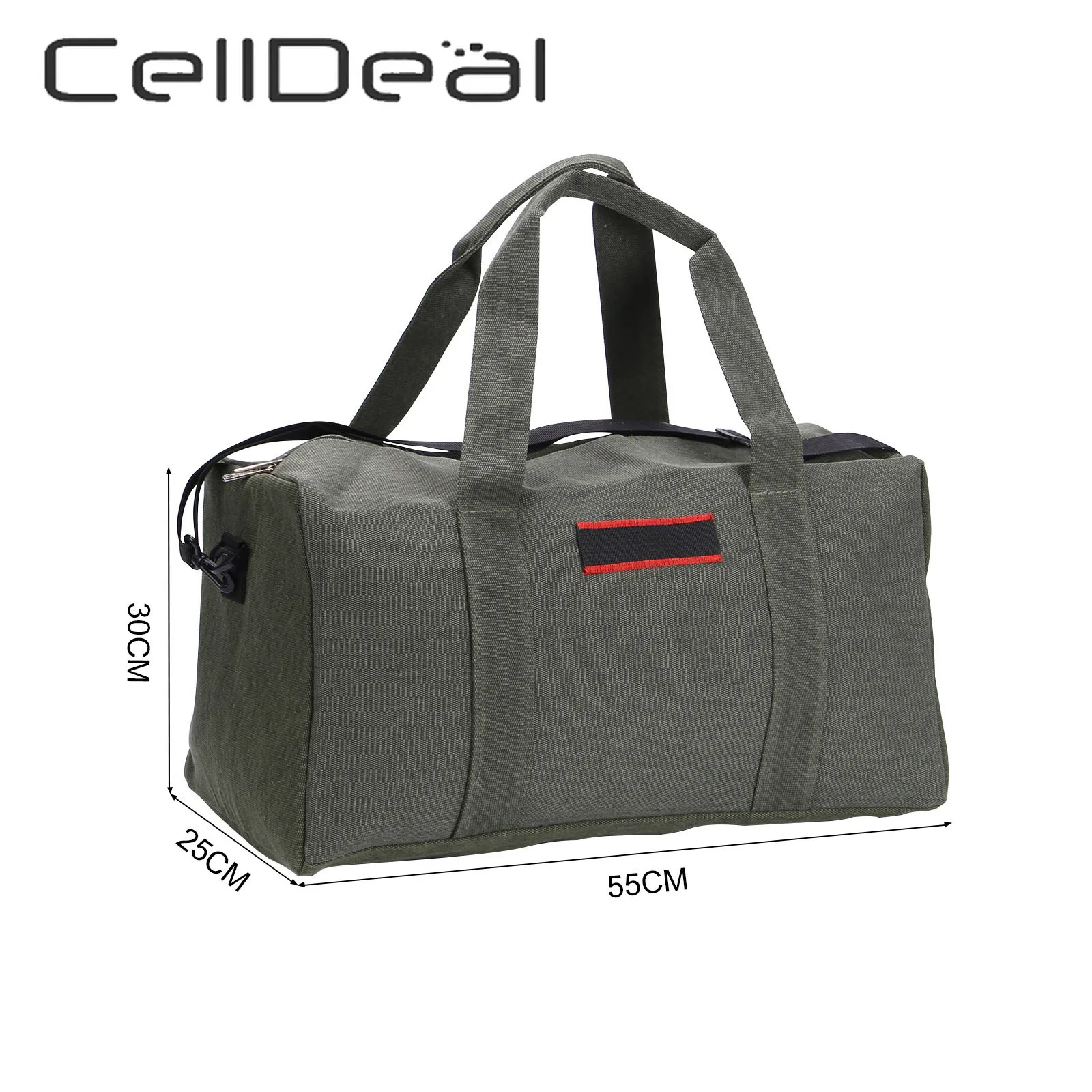 

Canvas Large Capacity Clothes Travel Bag for Men Women Wearable Luggage Weekend Bag Convenient Portable 3 Colors Travel Duffle