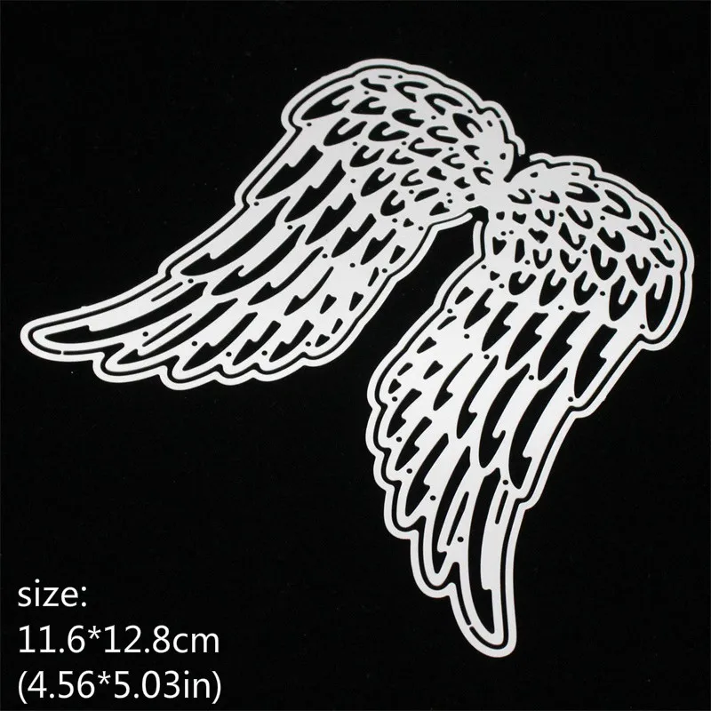 Металлические штампы с крыльями ангела трафареты для сделай сам