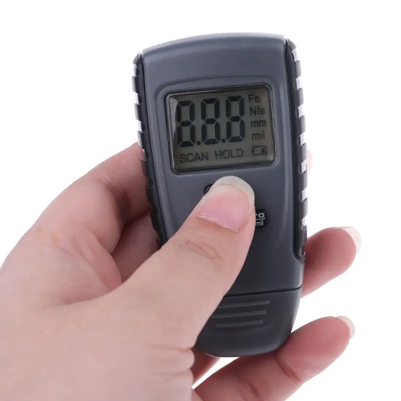 

RM660 Paint Coating Thickness Gauge Digital Tester Meter Instrument Iron Aluminum Base Metal Car Automotive Non-Metal 0-1.25 mm