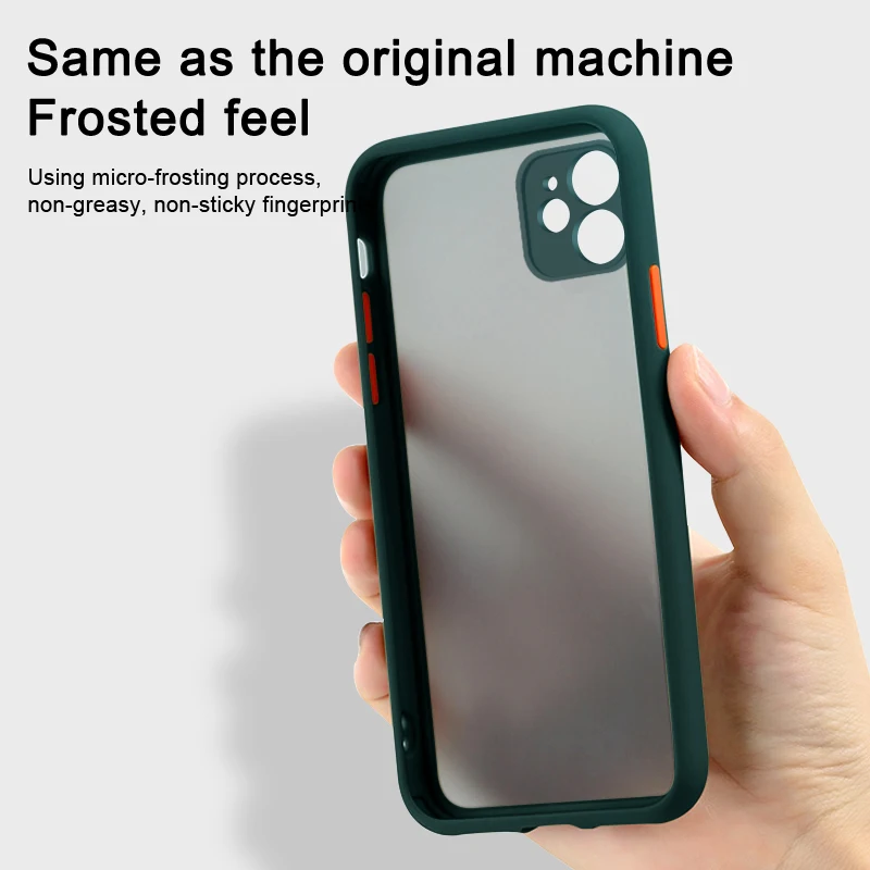 

Camera Protector For Apple iPhone 11 case For iphone 12 mini Pro max case 7 8 6 6S Plus XR X XS MAX SE 2020 Case Cover Bumper