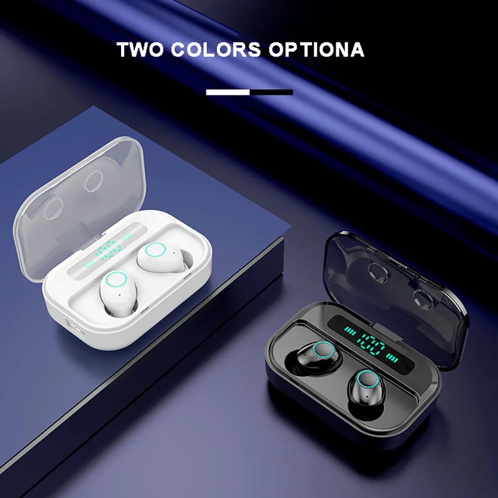 Мини Bluetooth наушники 2019 5 0 гарнитура TWS беспроводные мини стерео Headset-L1023 |