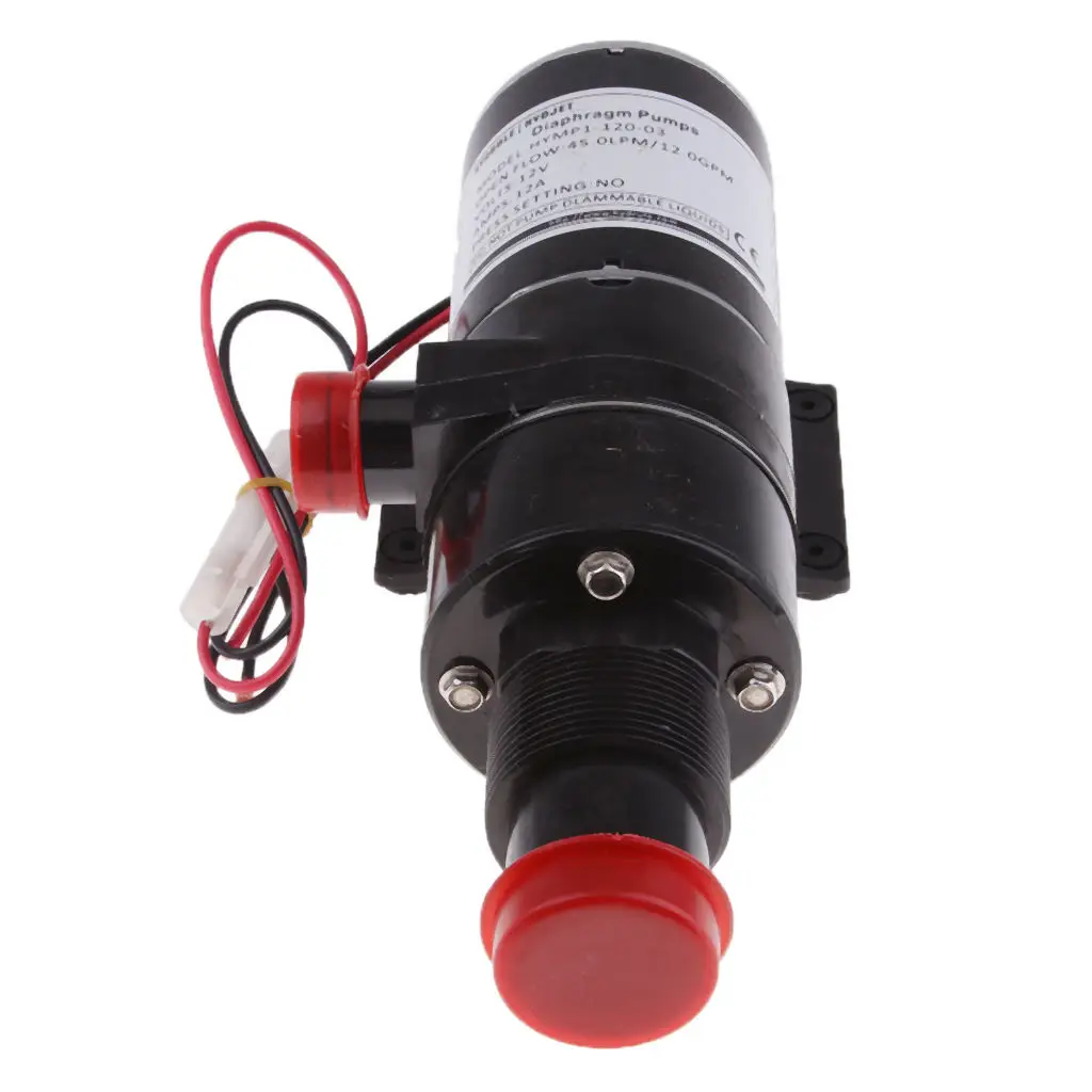 

45 L/Min 12GPM Self Priming Diaphragm Water Pump For Boat Washing Cleaning