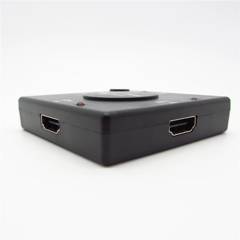 Мини-переключатель с 3 портами HDMI-совместимый сплиттер 1080P входа 1 выход коробка