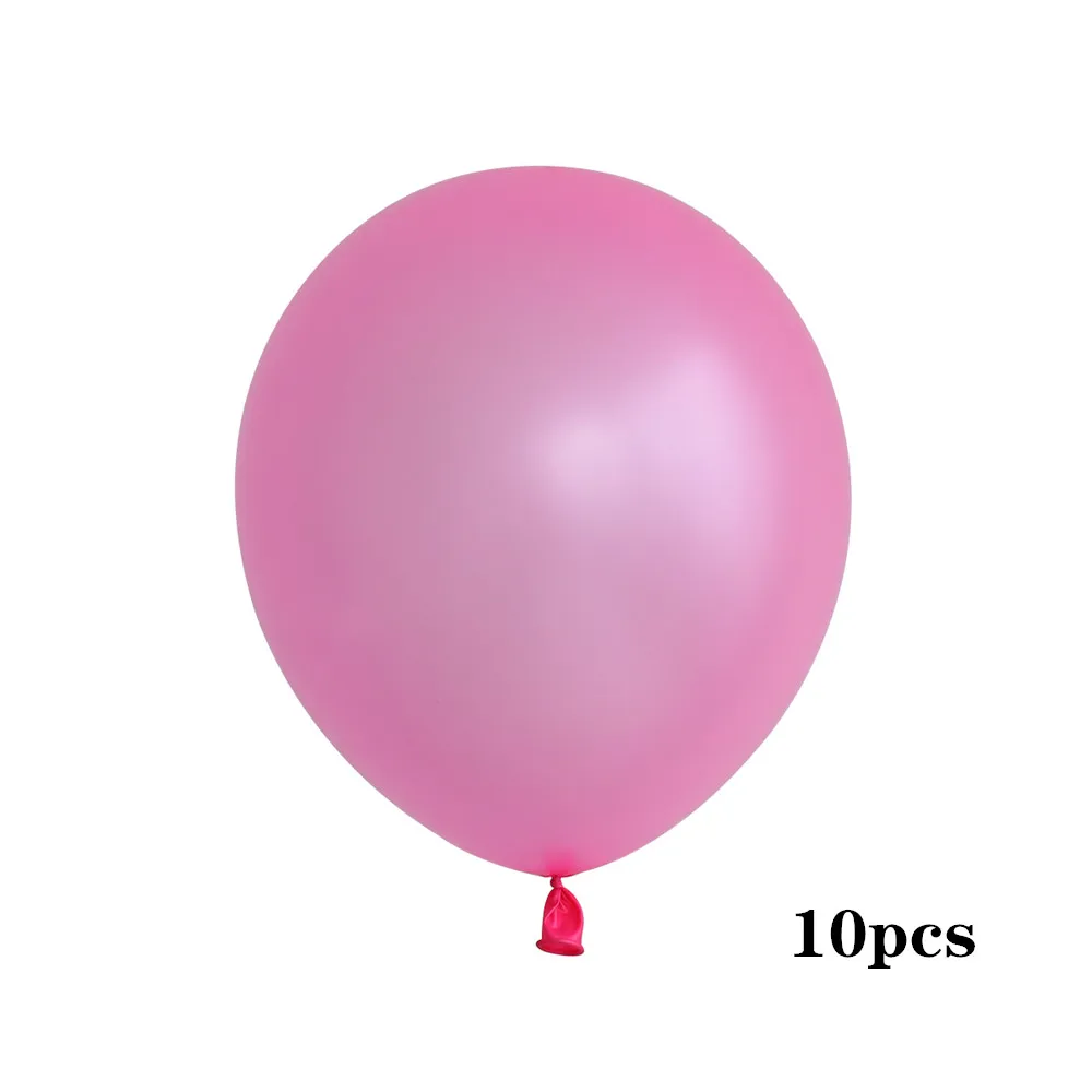 10pcs 12inch pink 18 дюймов розовое золото сердце фольгированный шар 10 дюймов белый розовый латексный шар воздушный шар "Конфетти" свадебное украшение день Рождения Вечеринка Детские игрушки - Цвет: 10pcs 12inch pink